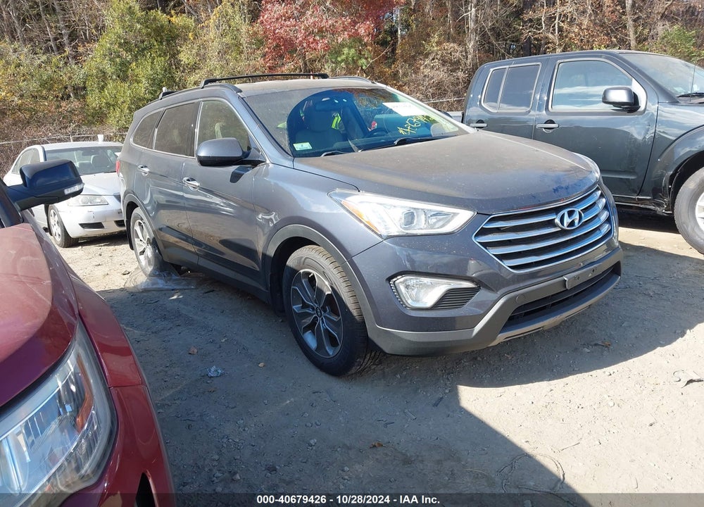2014 HYUNDAI SANTA FE GLS VIN: KM8SMDHFXEU035718
