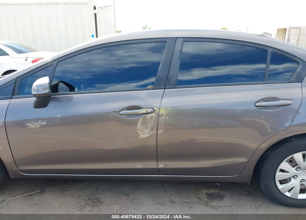 2012 HONDA CIVIC LX VIN: 19XFB2E52CE054304