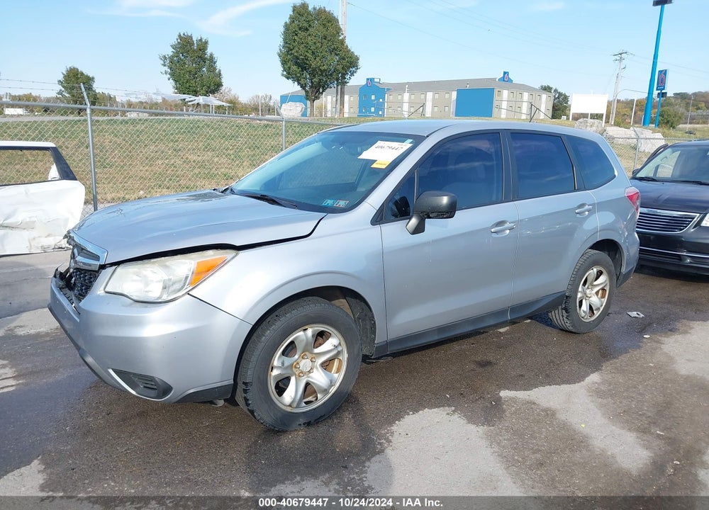 2014 SUBARU FORESTER 2.5I VIN: JF2SJAAC3EH409656