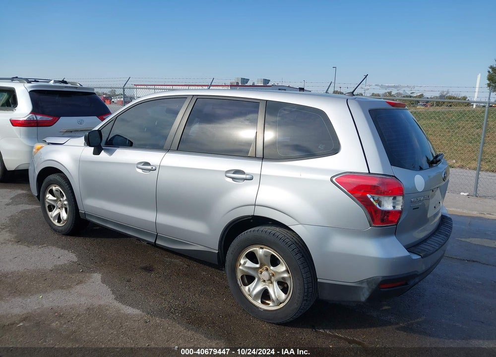 2014 SUBARU FORESTER 2.5I VIN: JF2SJAAC3EH409656
