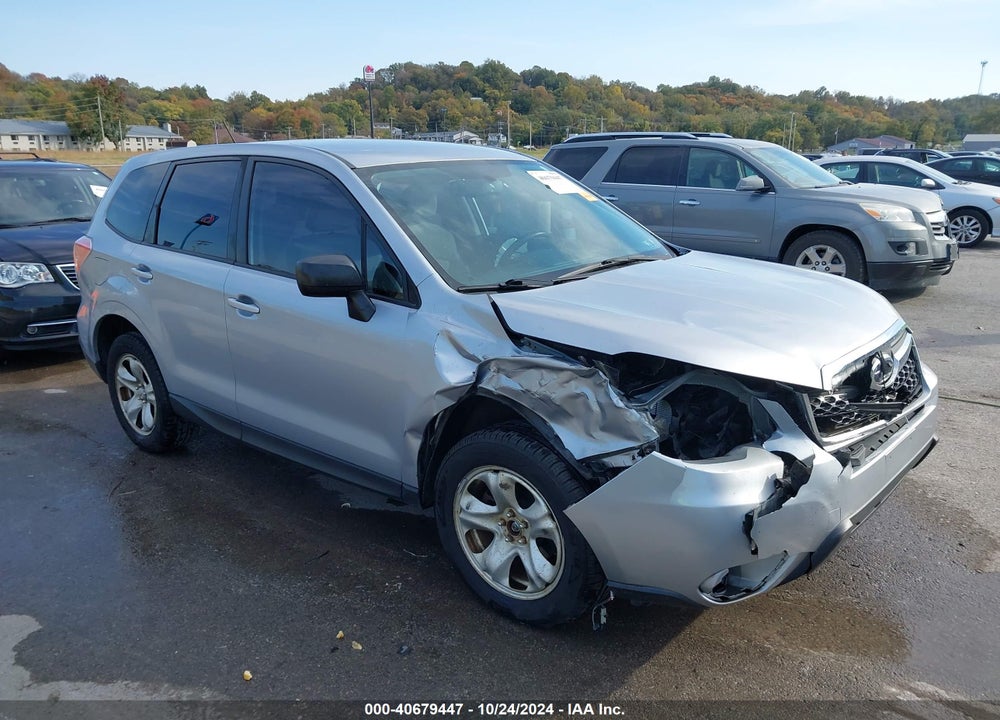 2014 SUBARU FORESTER 2.5I VIN: JF2SJAAC3EH409656