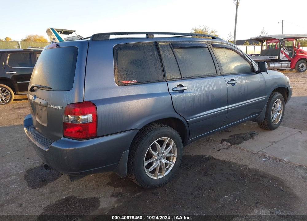 2005 TOYOTA HIGHLANDER VIN: JTEGD21A350110436