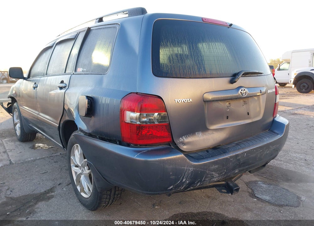 2005 TOYOTA HIGHLANDER VIN: JTEGD21A350110436