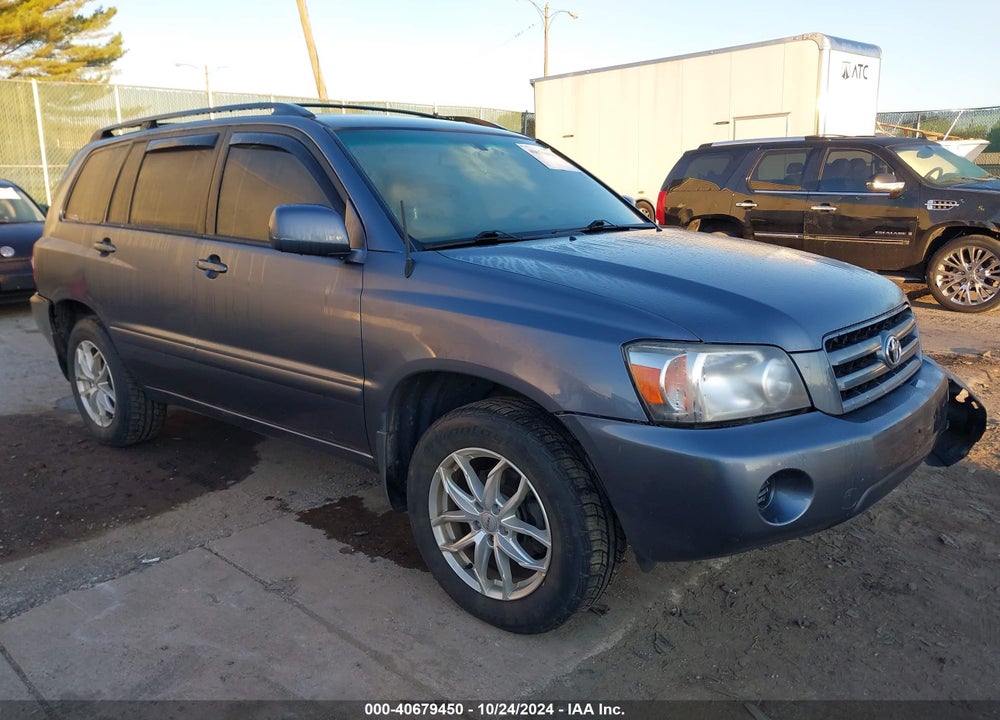 2005 TOYOTA HIGHLANDER VIN: JTEGD21A350110436