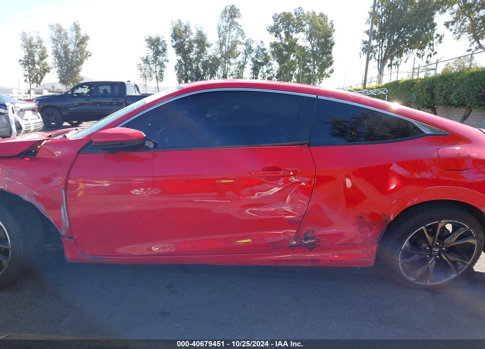 2019 HONDA CIVIC SPORT VIN: 2HGFC4B85KH306610