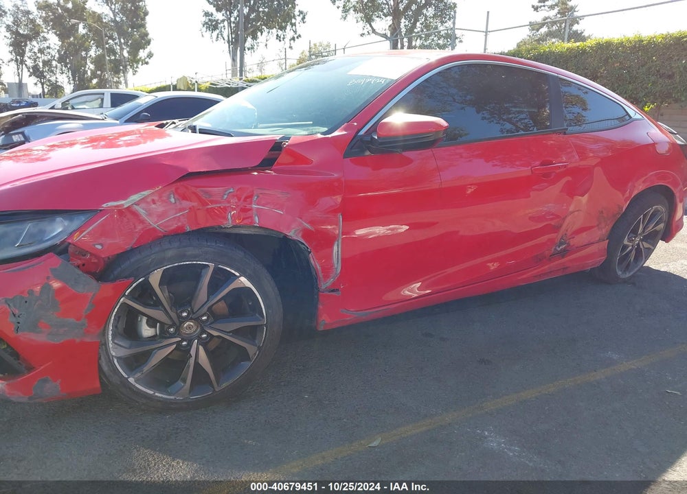 2019 HONDA CIVIC SPORT VIN: 2HGFC4B85KH306610