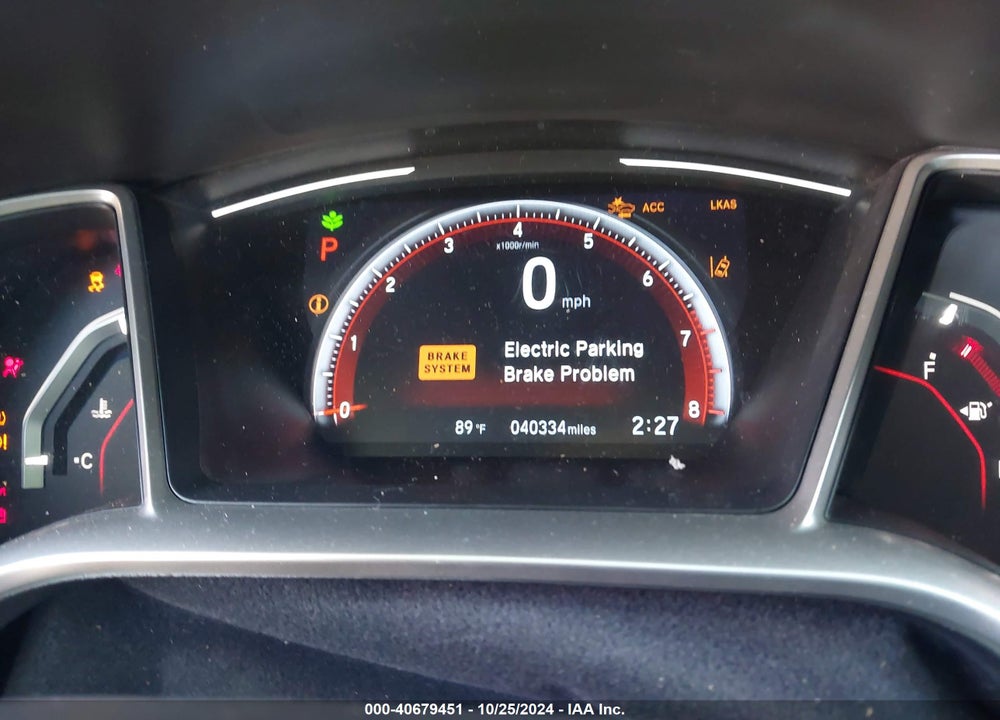 2019 HONDA CIVIC SPORT VIN: 2HGFC4B85KH306610