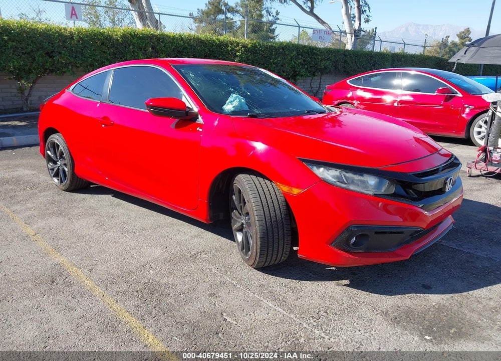 2019 HONDA CIVIC SPORT VIN: 2HGFC4B85KH306610