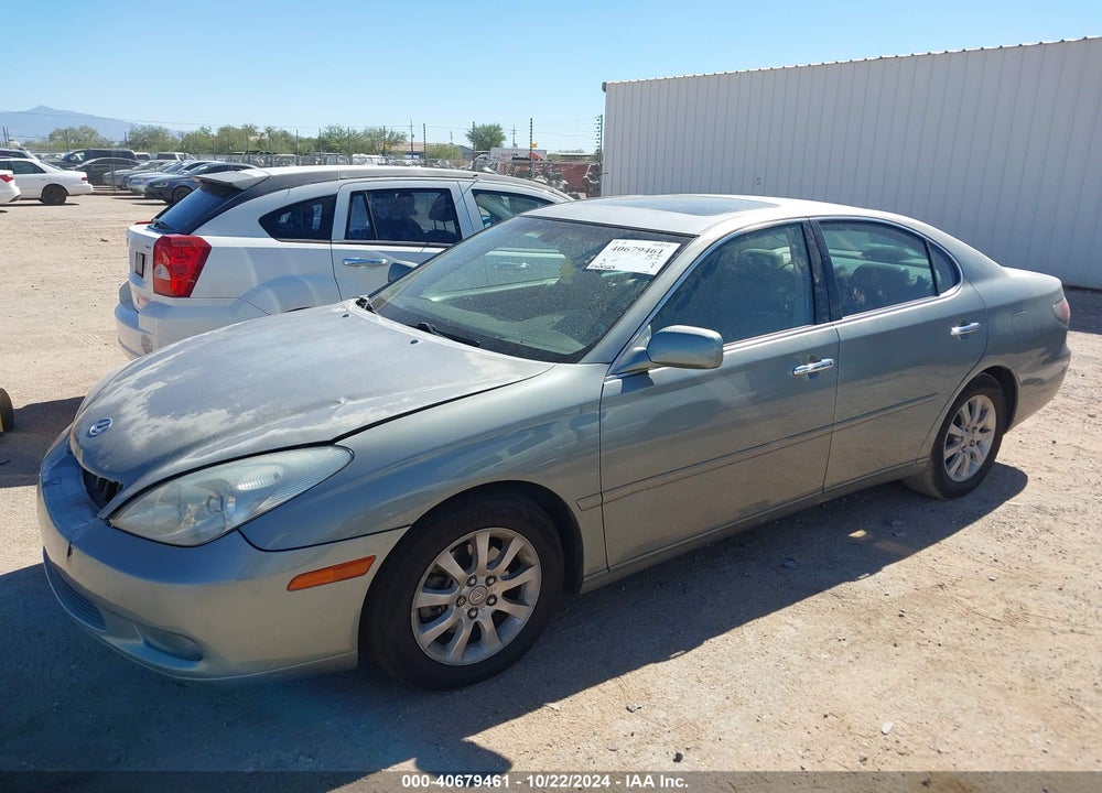 2003 LEXUS ES 300 VIN: JTHBF30G436014280