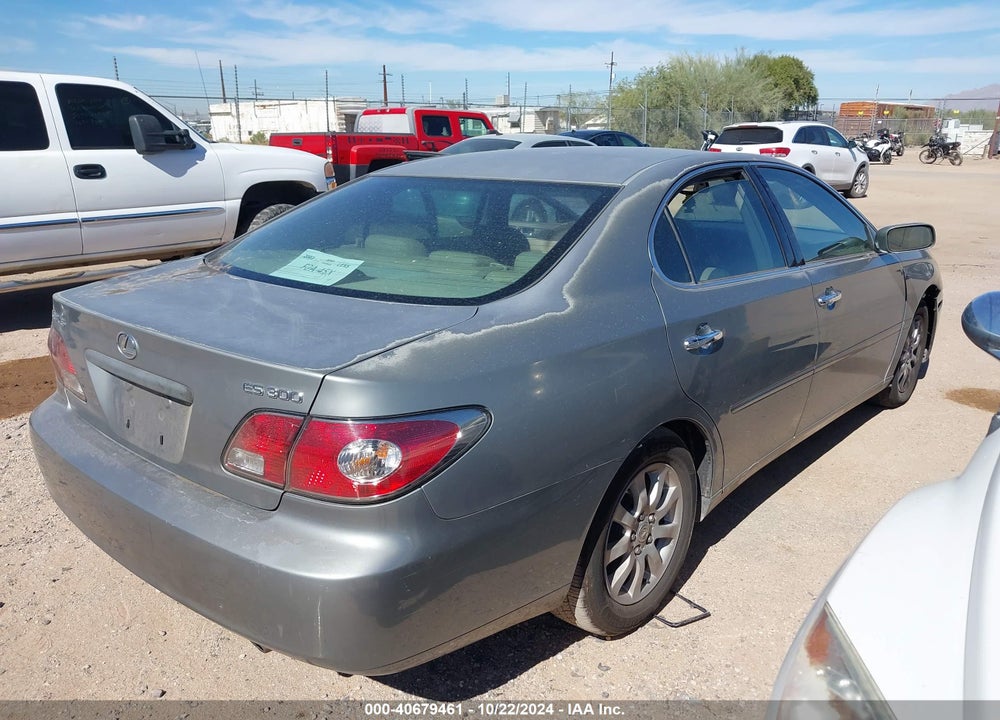 2003 LEXUS ES 300 VIN: JTHBF30G436014280