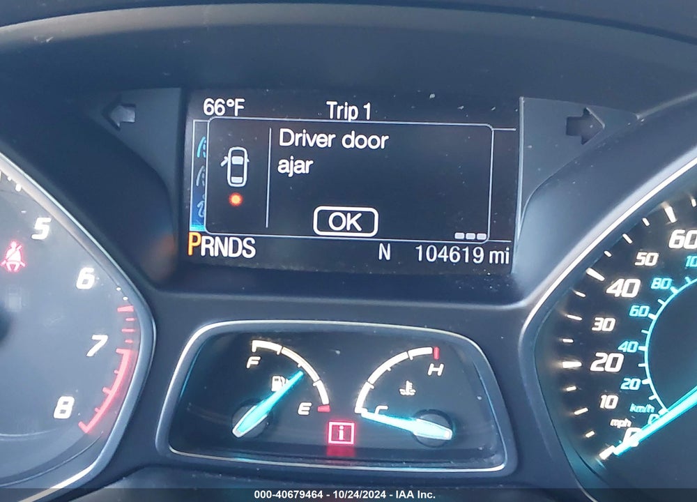 2013 FORD ESCAPE SEL VIN: 1FMCU0HX7DUA81351