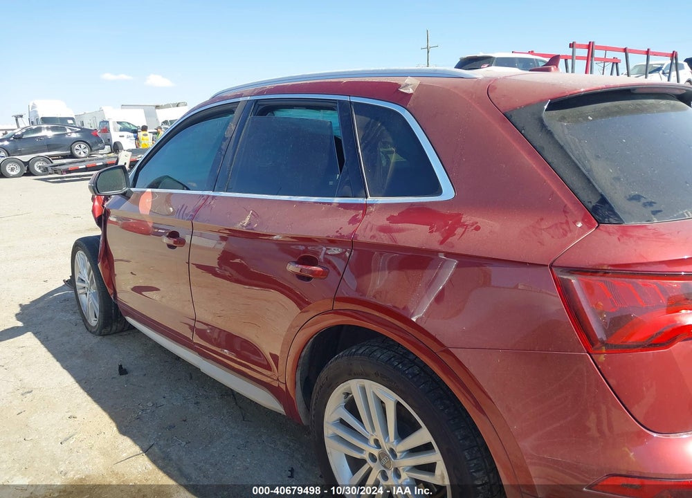 2018 AUDI Q5 2.0T TECH PREMIUM VIN: WA1BNAFY1J2149210