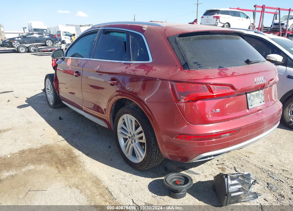2018 AUDI Q5 2.0T TECH PREMIUM VIN: WA1BNAFY1J2149210