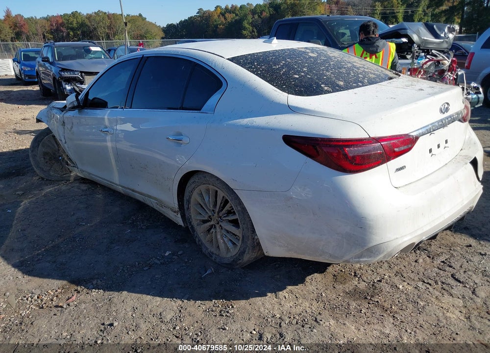 2019 INFINITI Q50 3.0T LUXE VIN: JN1EV7AR8KM559713