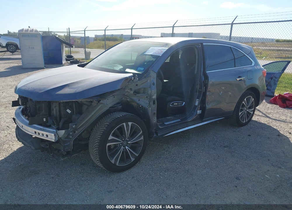 2020 ACURA MDX TECHNOLOGY PACKAGE VIN: 5J8YD4H52LL017143