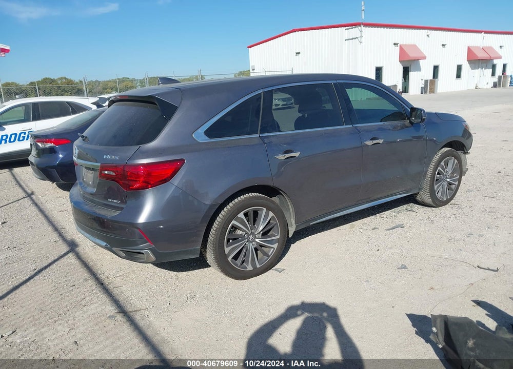 2020 ACURA MDX TECHNOLOGY PACKAGE VIN: 5J8YD4H52LL017143