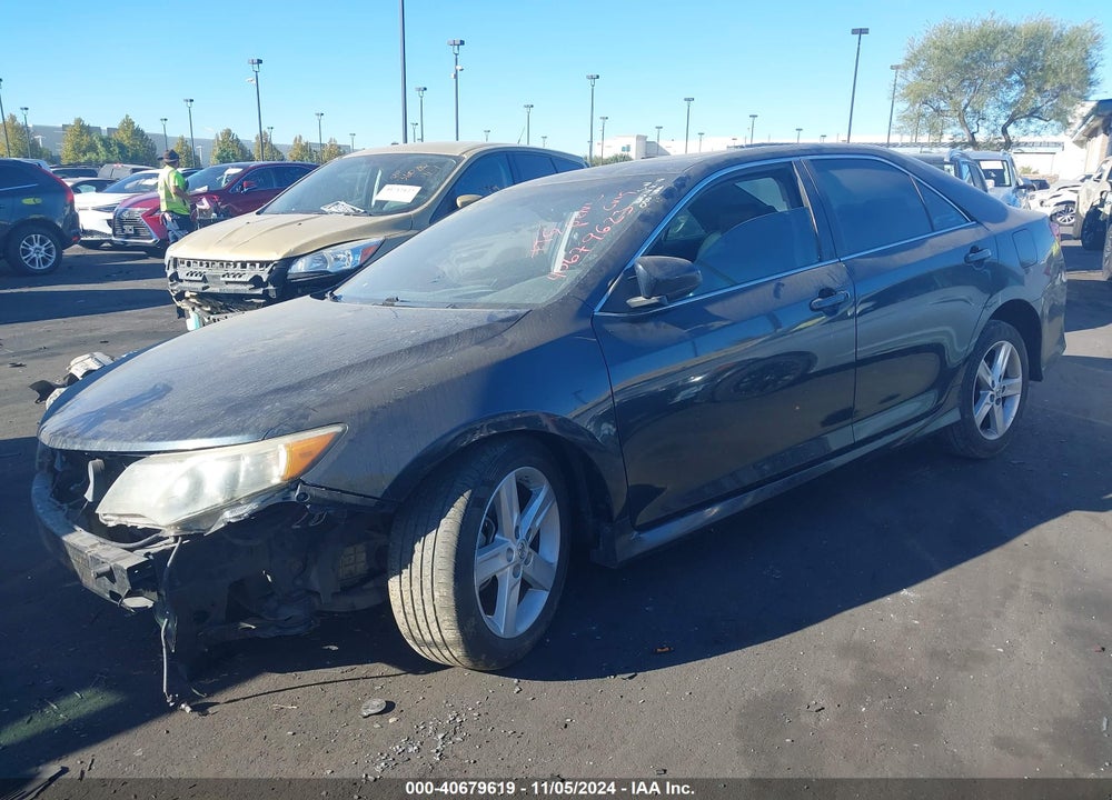 2014 TOYOTA CAMRY SE VIN: 4T1BF1FK7EU768270