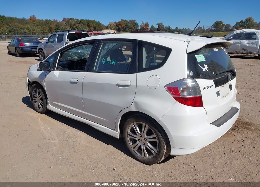 2009 HONDA FIT SPORT VIN: JHMGE88439S006316