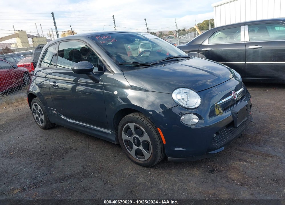2017 FIAT 500E BATTERY ELECTRIC VIN: 3C3CFFGE3HT594165