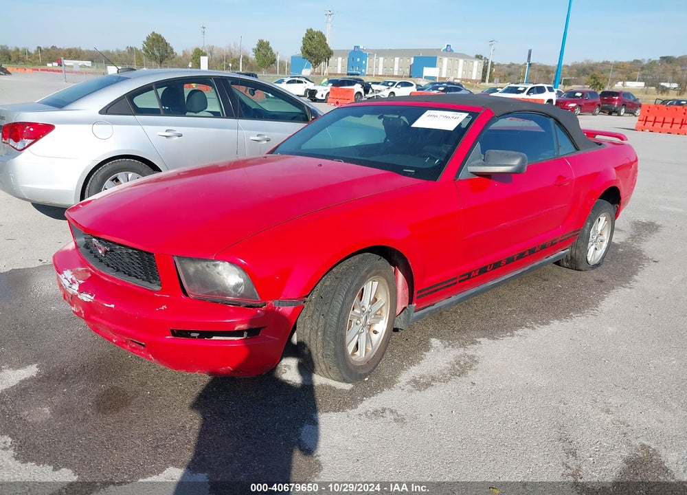 2006 FORD MUSTANG V6 VIN: 1ZVFT84N865244350