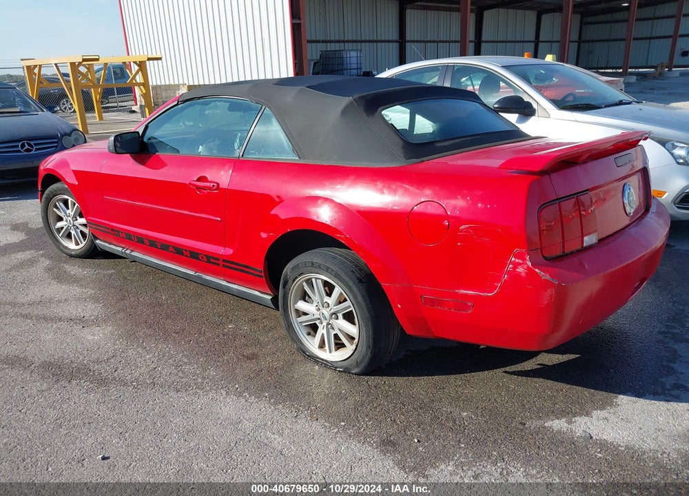 2006 FORD MUSTANG V6 VIN: 1ZVFT84N865244350