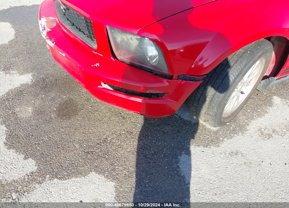 2006 FORD MUSTANG V6 VIN: 1ZVFT84N865244350