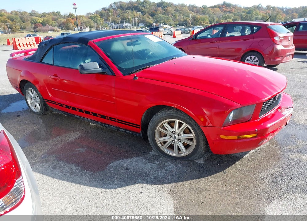 2006 FORD MUSTANG V6 VIN: 1ZVFT84N865244350