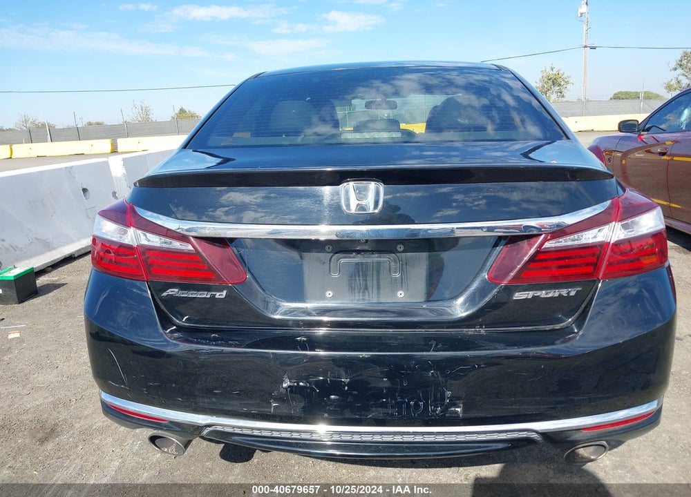 2017 HONDA ACCORD SPORT VIN: 1HGCR2F53HA281669