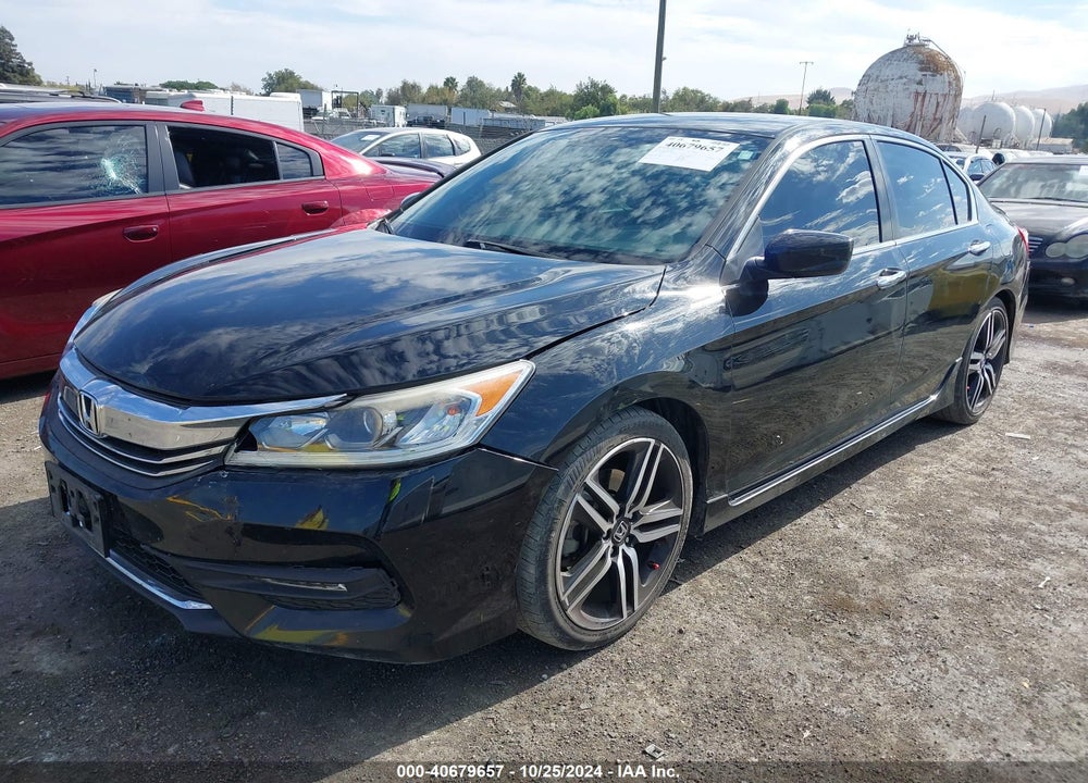 2017 HONDA ACCORD SPORT VIN: 1HGCR2F53HA281669