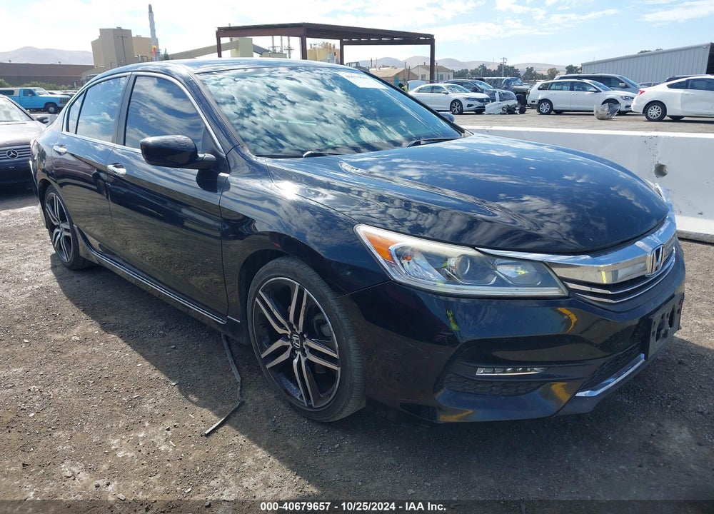 2017 HONDA ACCORD SPORT VIN: 1HGCR2F53HA281669
