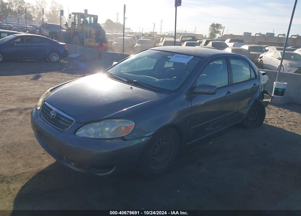 2007 TOYOTA COROLLA LE VIN: 2T1BR30E67C808459