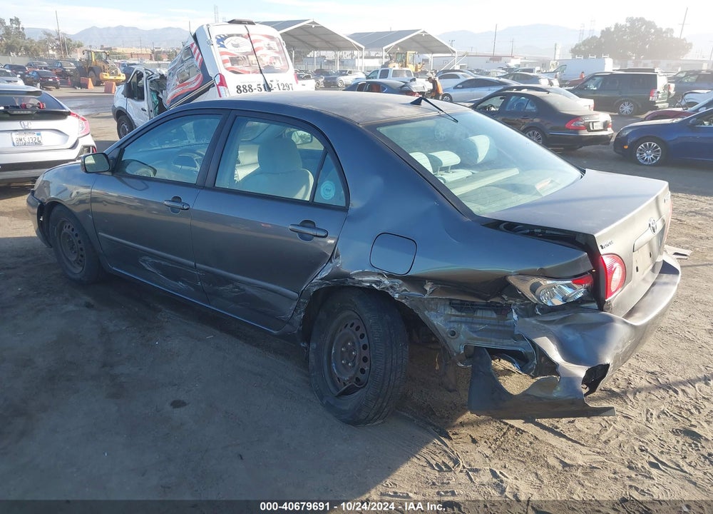 2007 TOYOTA COROLLA LE VIN: 2T1BR30E67C808459