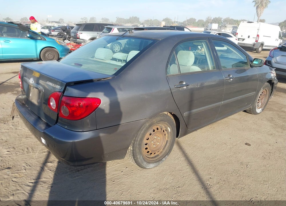 2007 TOYOTA COROLLA LE VIN: 2T1BR30E67C808459
