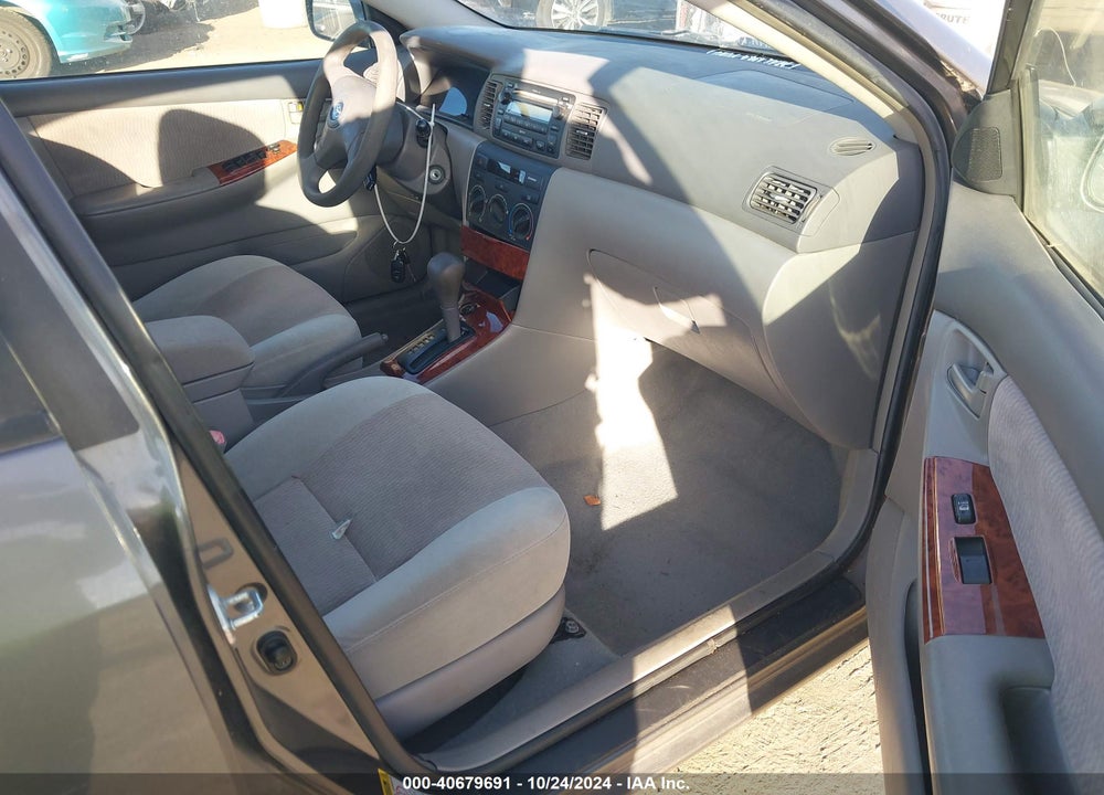 2007 TOYOTA COROLLA LE VIN: 2T1BR30E67C808459