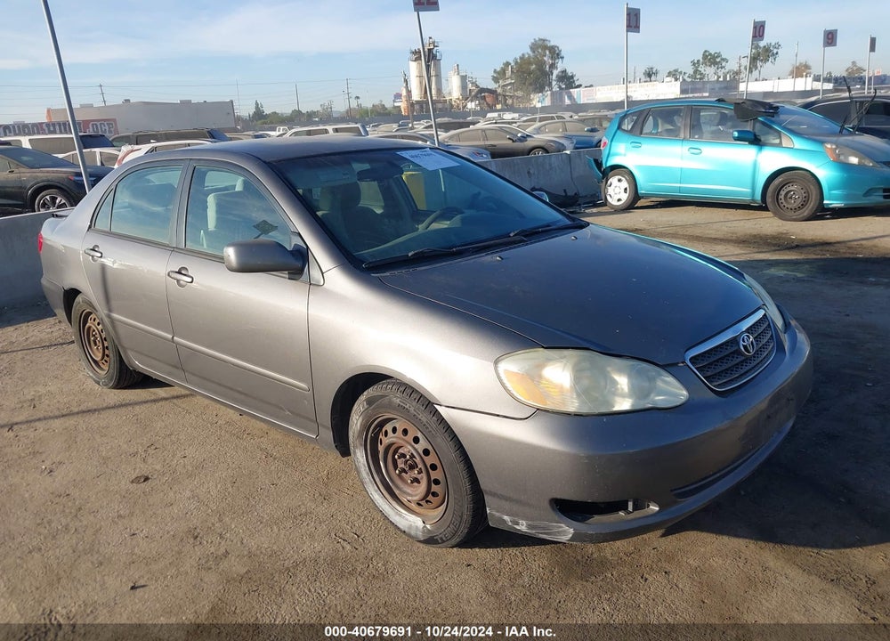 2007 TOYOTA COROLLA LE VIN: 2T1BR30E67C808459