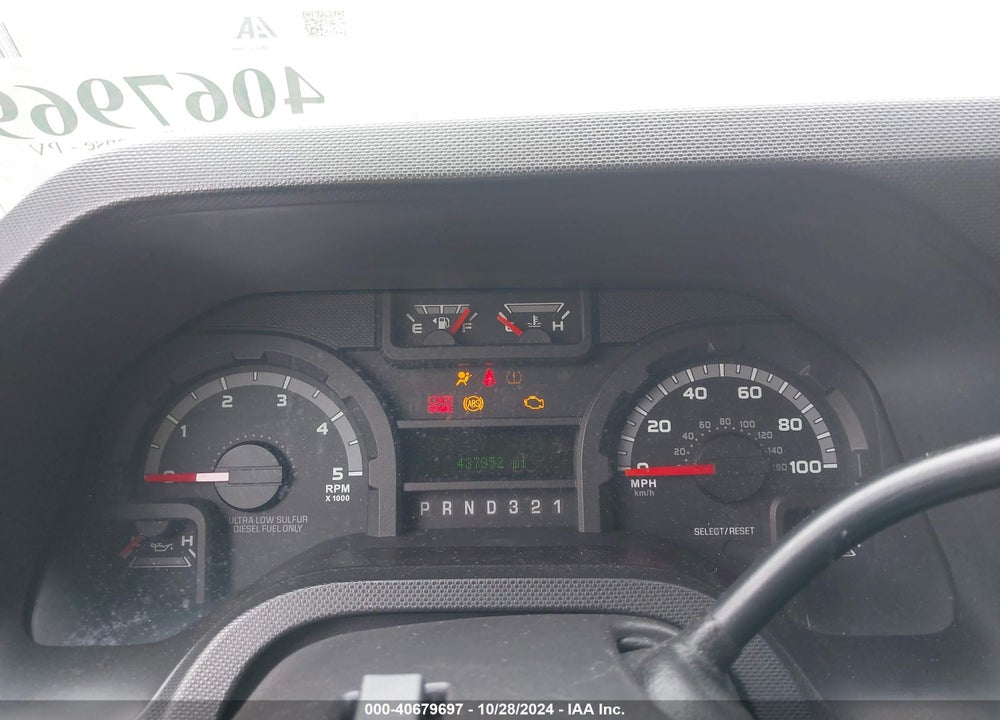 2009 FORD E-350 SUPER DUTY COMMERCIAL VIN: 1FDSS34P49DA88208