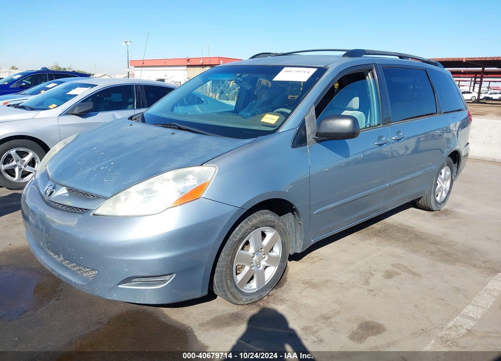 2008 TOYOTA SIENNA LE VIN: 5TDZK23CX8S182396