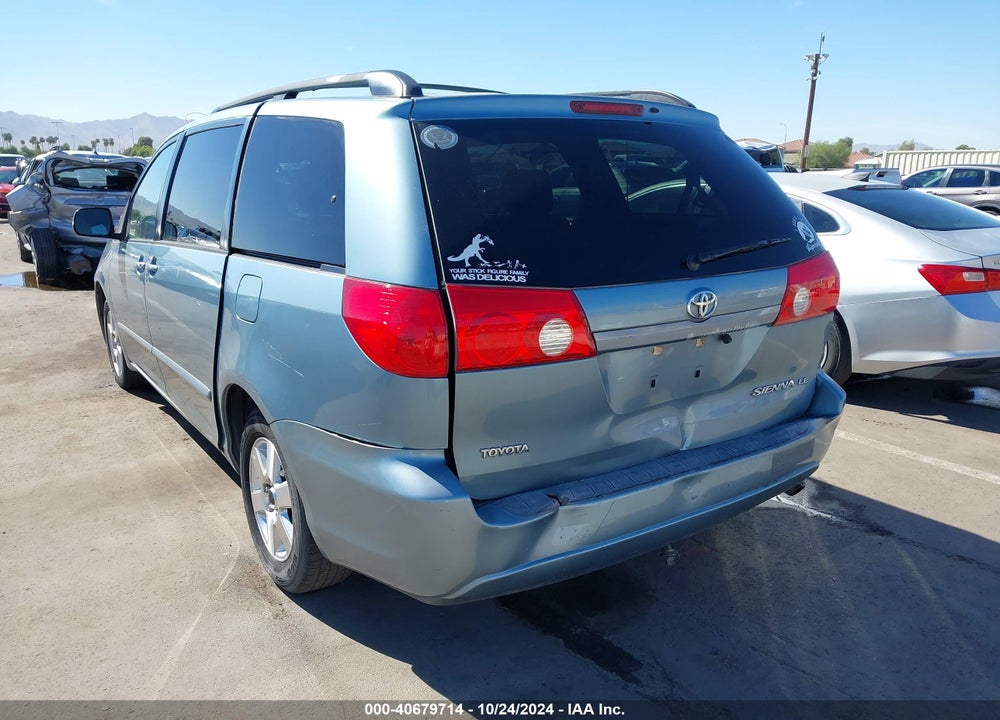 2008 TOYOTA SIENNA LE VIN: 5TDZK23CX8S182396