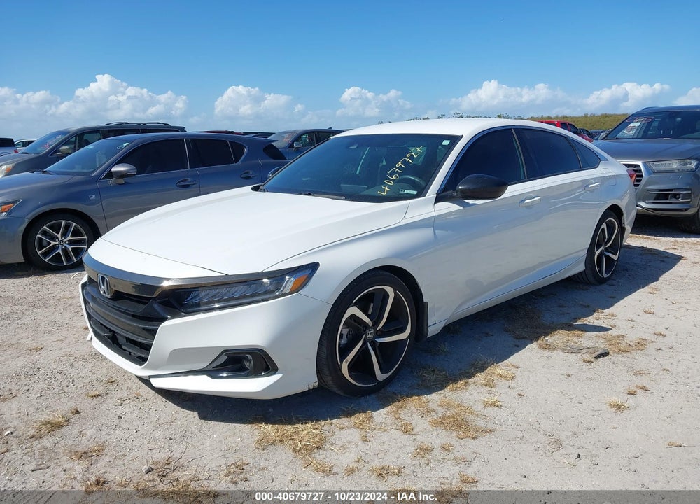 2022 HONDA ACCORD SPORT VIN: 1HGCV1F3XNA103824