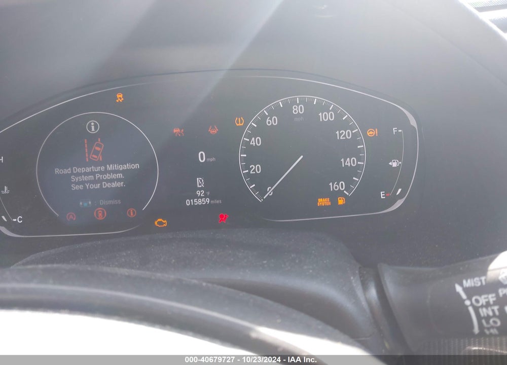 2022 HONDA ACCORD SPORT VIN: 1HGCV1F3XNA103824