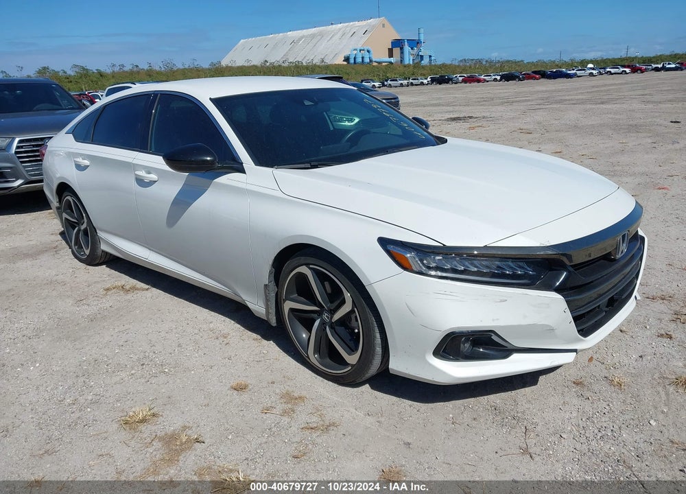 2022 HONDA ACCORD SPORT VIN: 1HGCV1F3XNA103824
