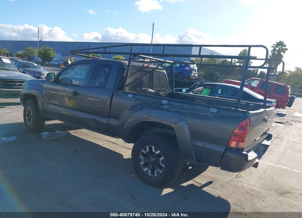 2005 TOYOTA TACOMA PRERUNNER ACCESS CAB VIN: 5TETU62N35Z086540