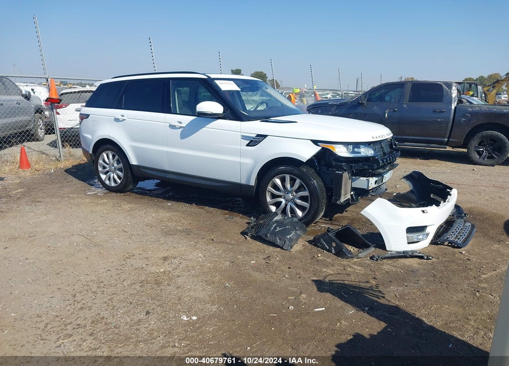 2016 LAND ROVER RANGE ROVER SPORT 3.0L V6 SUPERCHARGED HSE VIN: SALWR2PF9GA103520