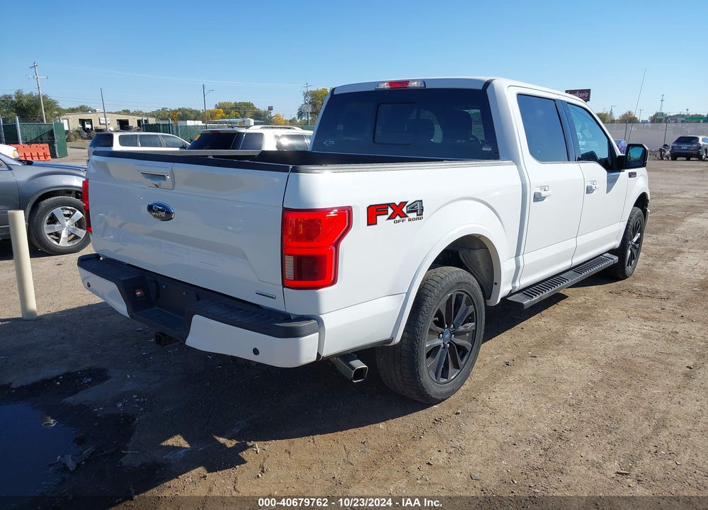 2019 FORD F-150 LARIAT VIN: 1FTEW1E41KFC85944