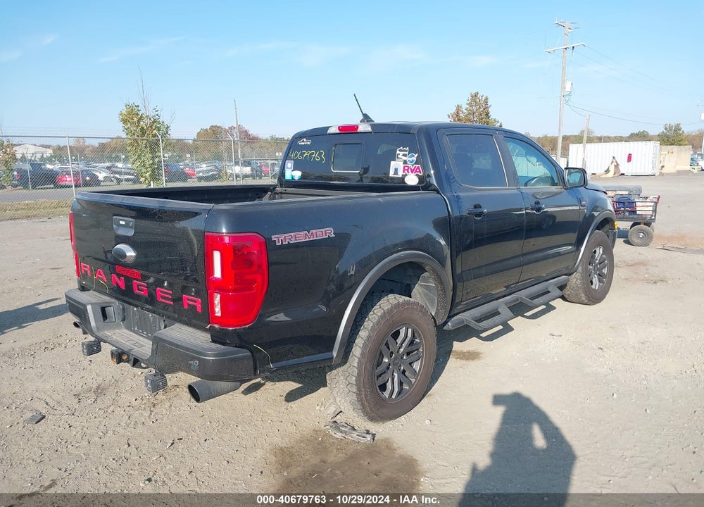 2021 FORD RANGER LARIAT VIN: 1FTER4FH7MLD68681