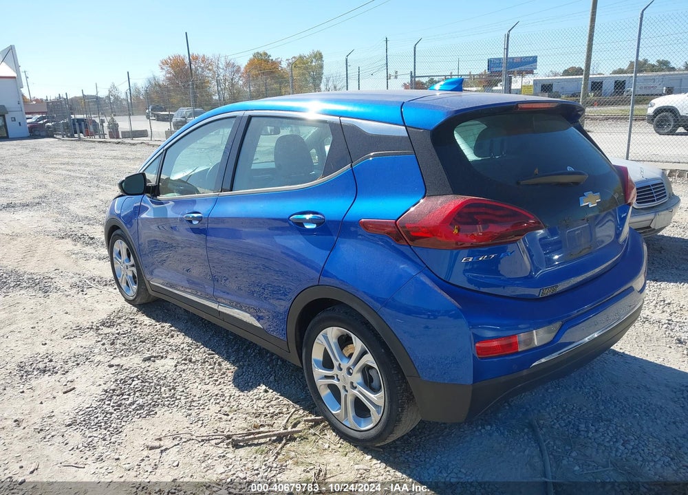 2019 CHEVROLET BOLT EV LT VIN: 1G1FY6S00K4147930