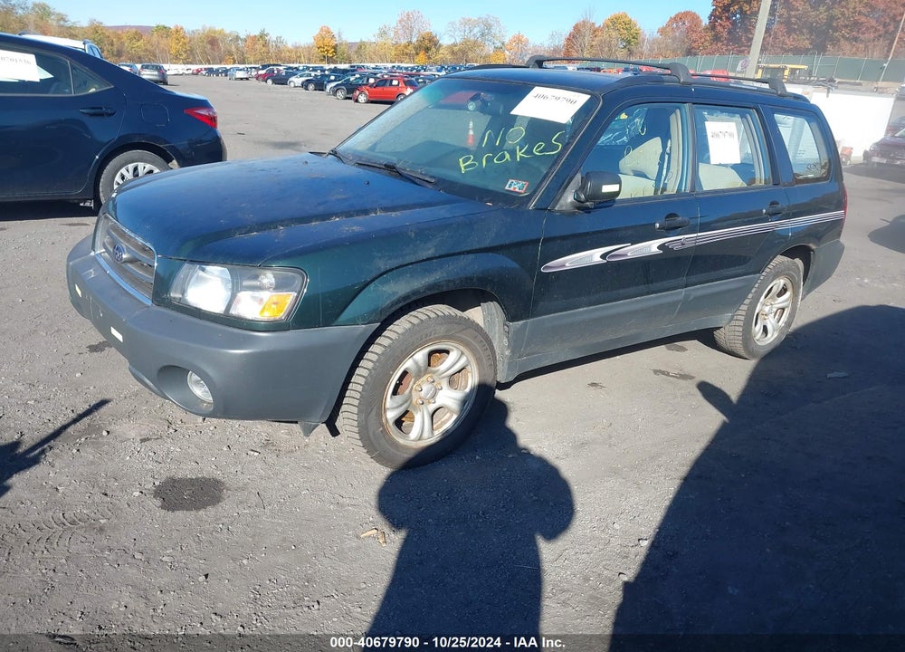 2005 SUBARU FORESTER 2.5X VIN: JF1SG63695H746128