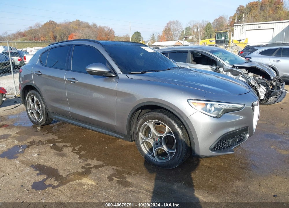 2018 ALFA ROMEO STELVIO TI SPORT AWD VIN: ZASFAKNN0J7B80541