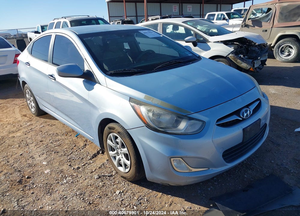 2012 HYUNDAI ACCENT GLS VIN: KMHCT4AE4CU043335