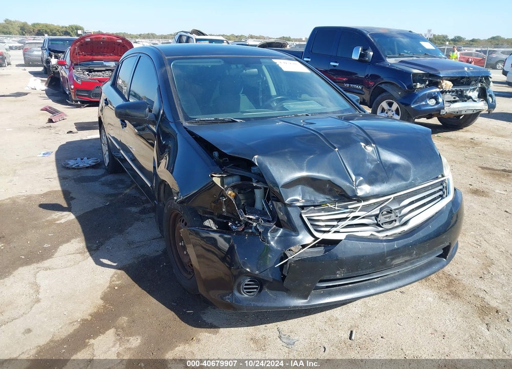 2012 NISSAN SENTRA 2.0 S VIN: 3N1AB6AP6CL636171